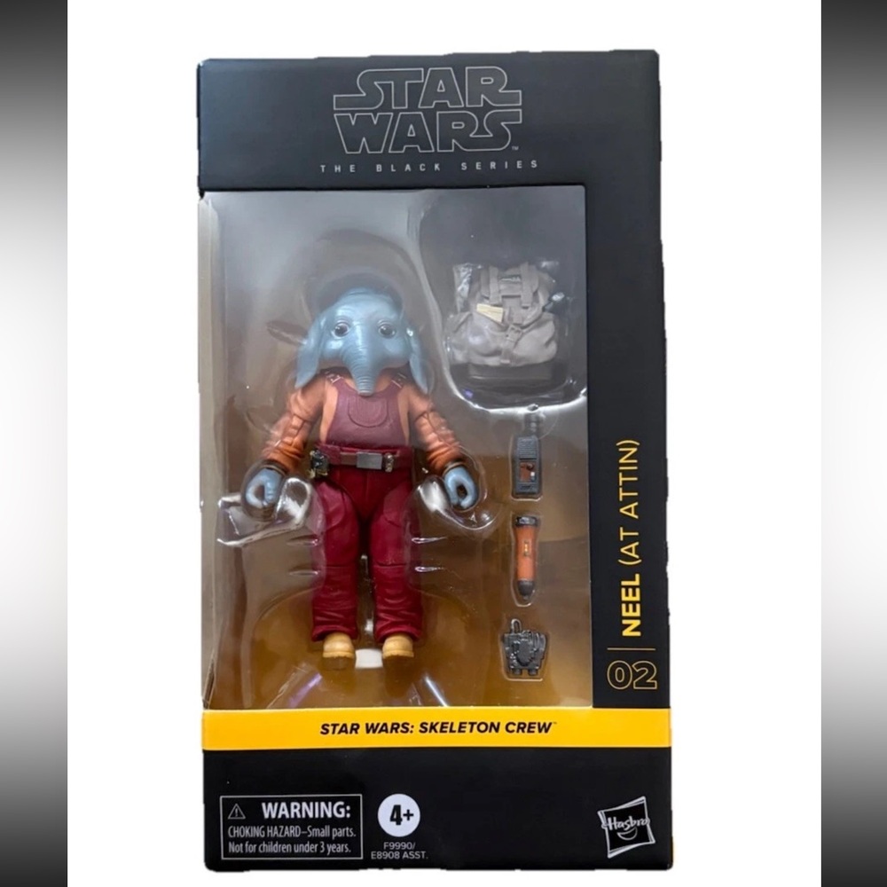 Star Wars Black Series Skeleton Crew Neel (At Attin) 6" Action Figure